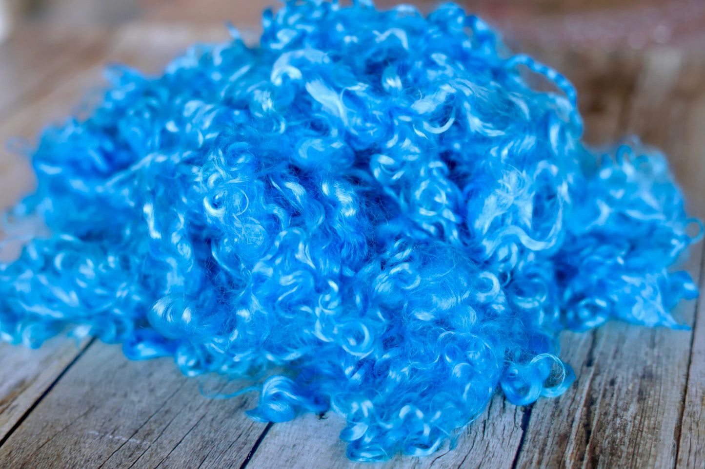 Blue Mohair Locks