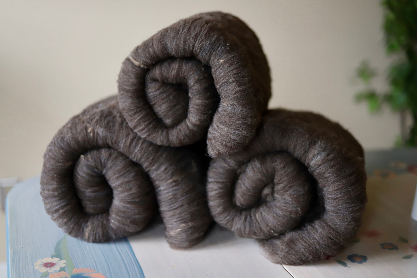 Romeldale CVM Wool Batt
