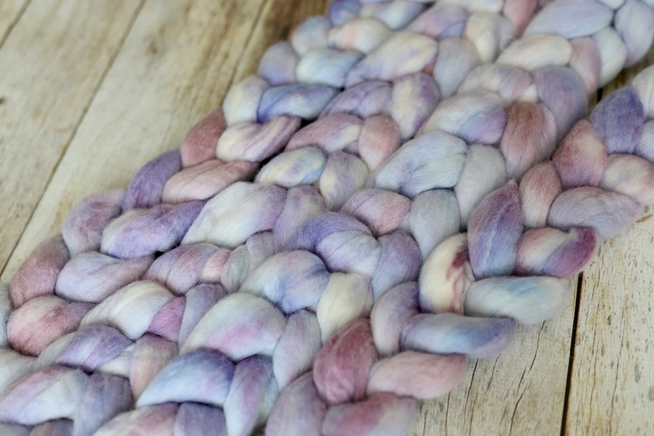 Plum & Lilac Combed Top