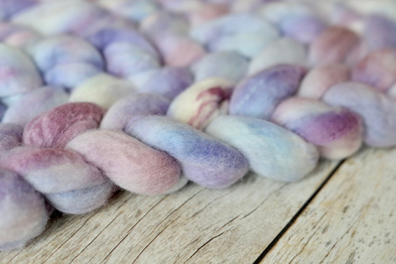Plum & Lilac Combed Top