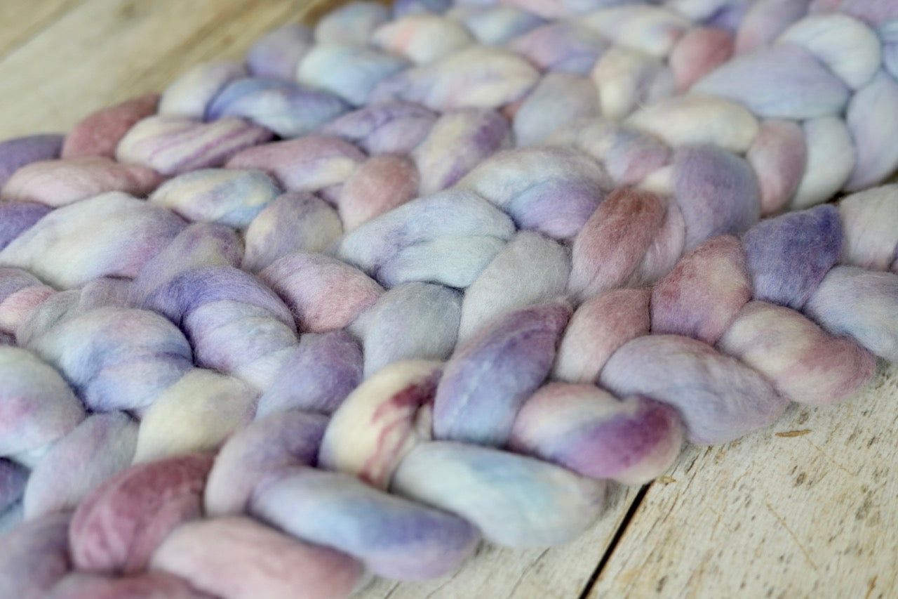 Plum & Lilac Combed Top