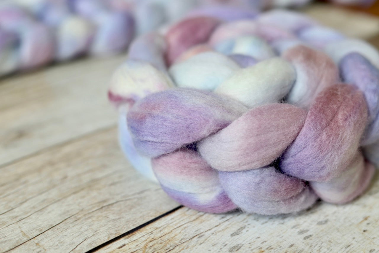 Plum & Lilac Combed Top