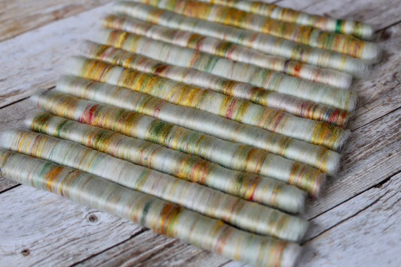 Sari Silk Rolags