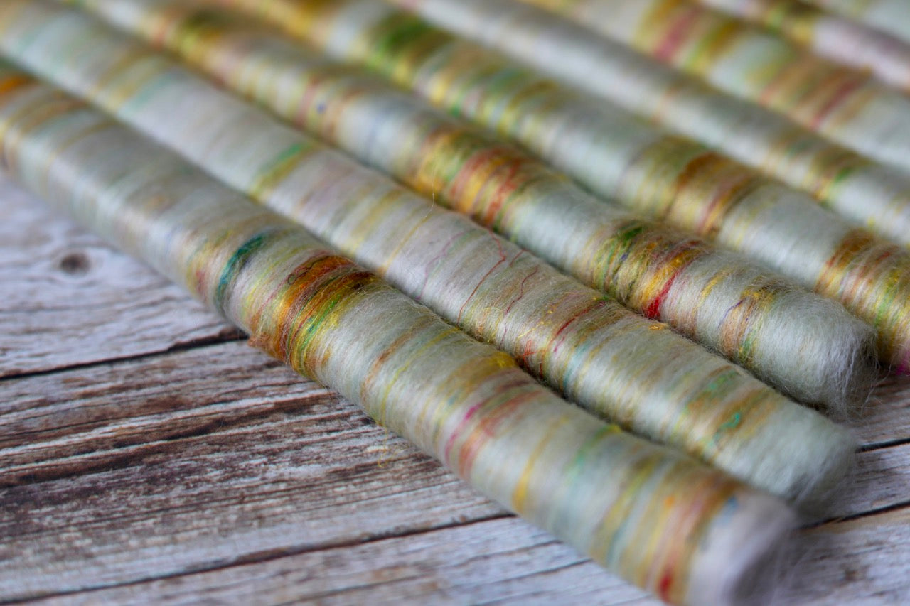 Sari Silk Rolags