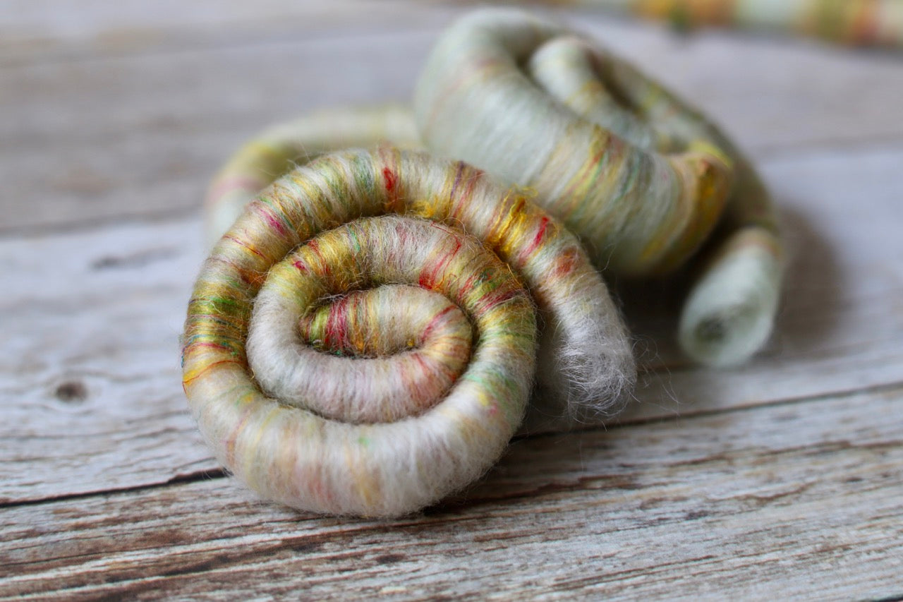 Sari Silk Rolags