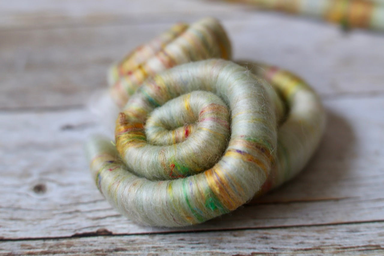 Sari Silk Rolags
