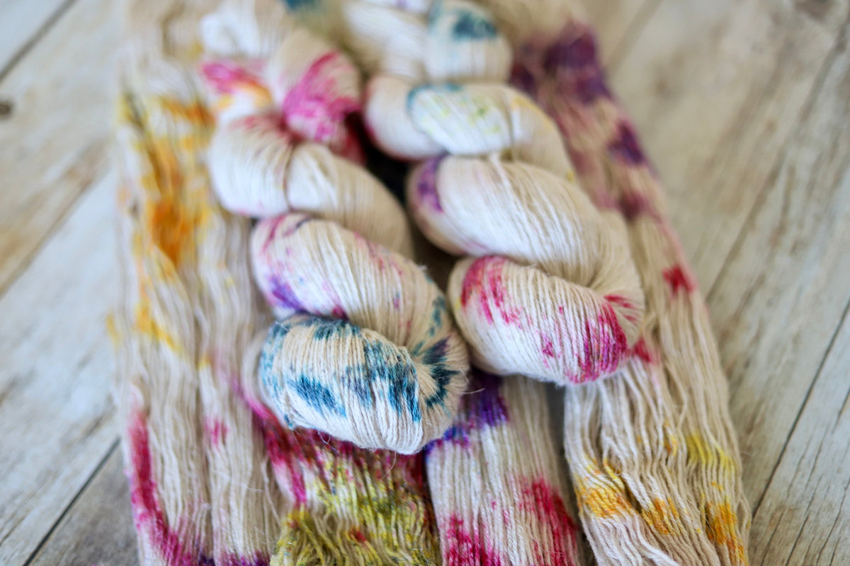 Confetti Cake Hand Dyed Yarn