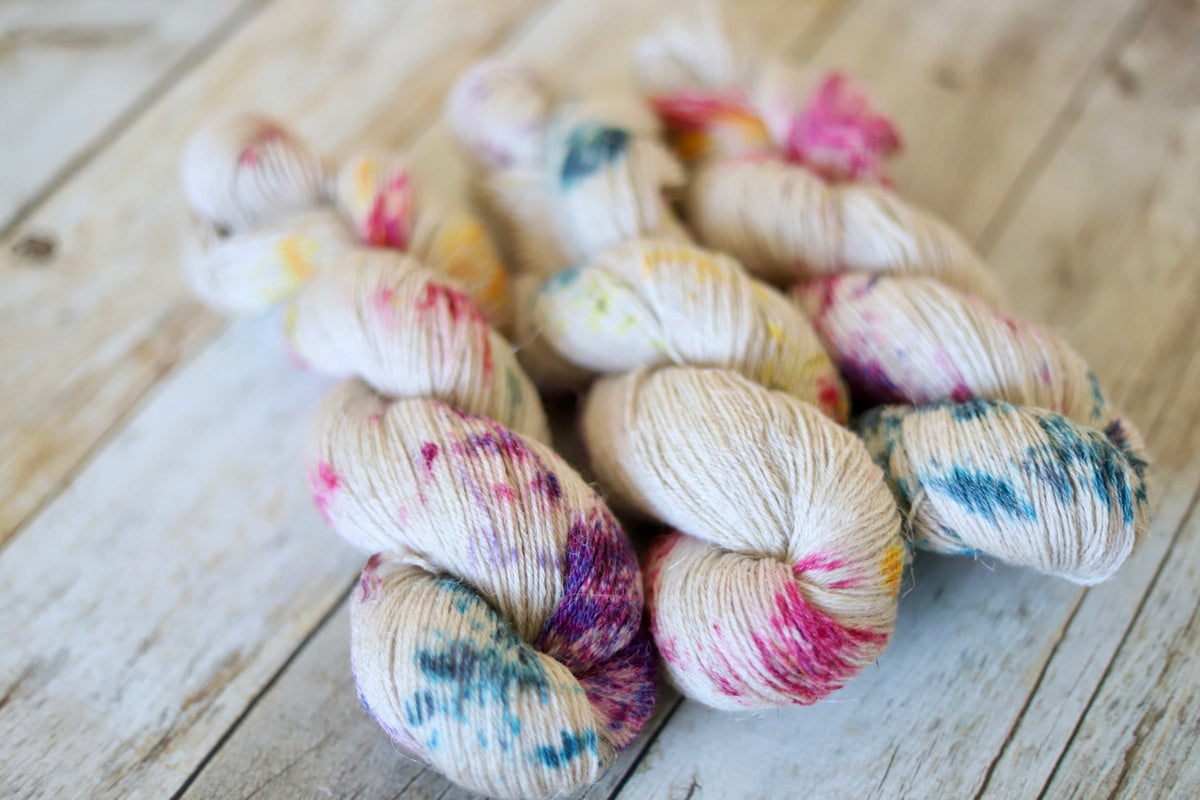Confetti Cake Hand Dyed Yarn