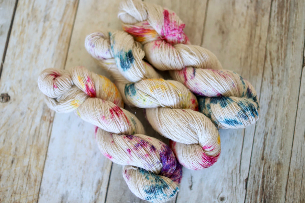 Confetti Cake Hand Dyed Yarn