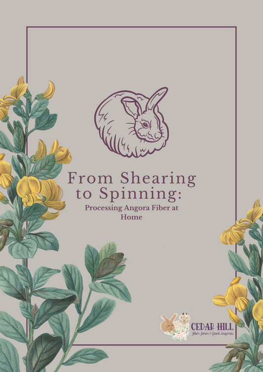 From Shearing to Spinning: Processing Angora Fiber Guide