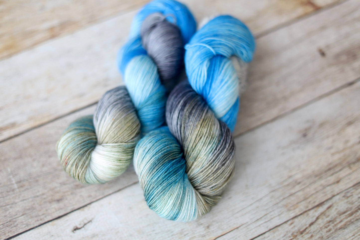Mountain Range Hand Dyed Yarn