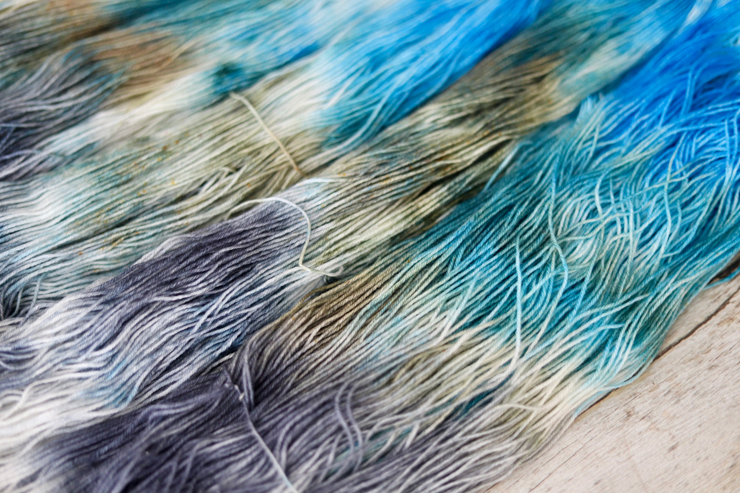 Mountain Range Hand Dyed Yarn