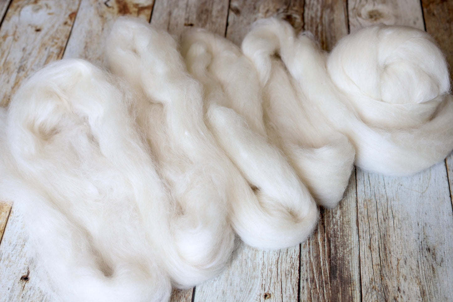 Angora and Merino Roving