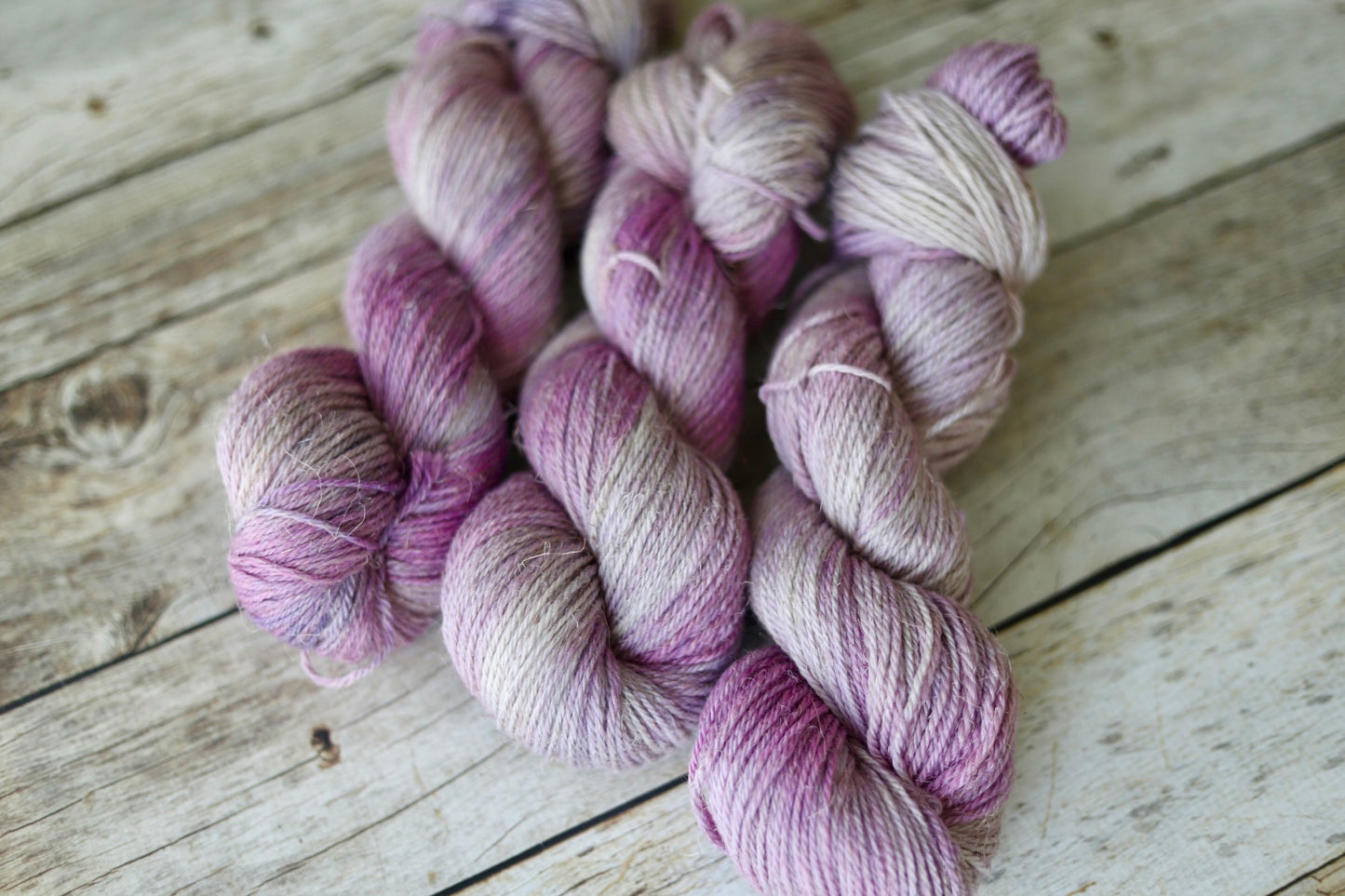 Sweet Pea Hand Dyed Yarn
