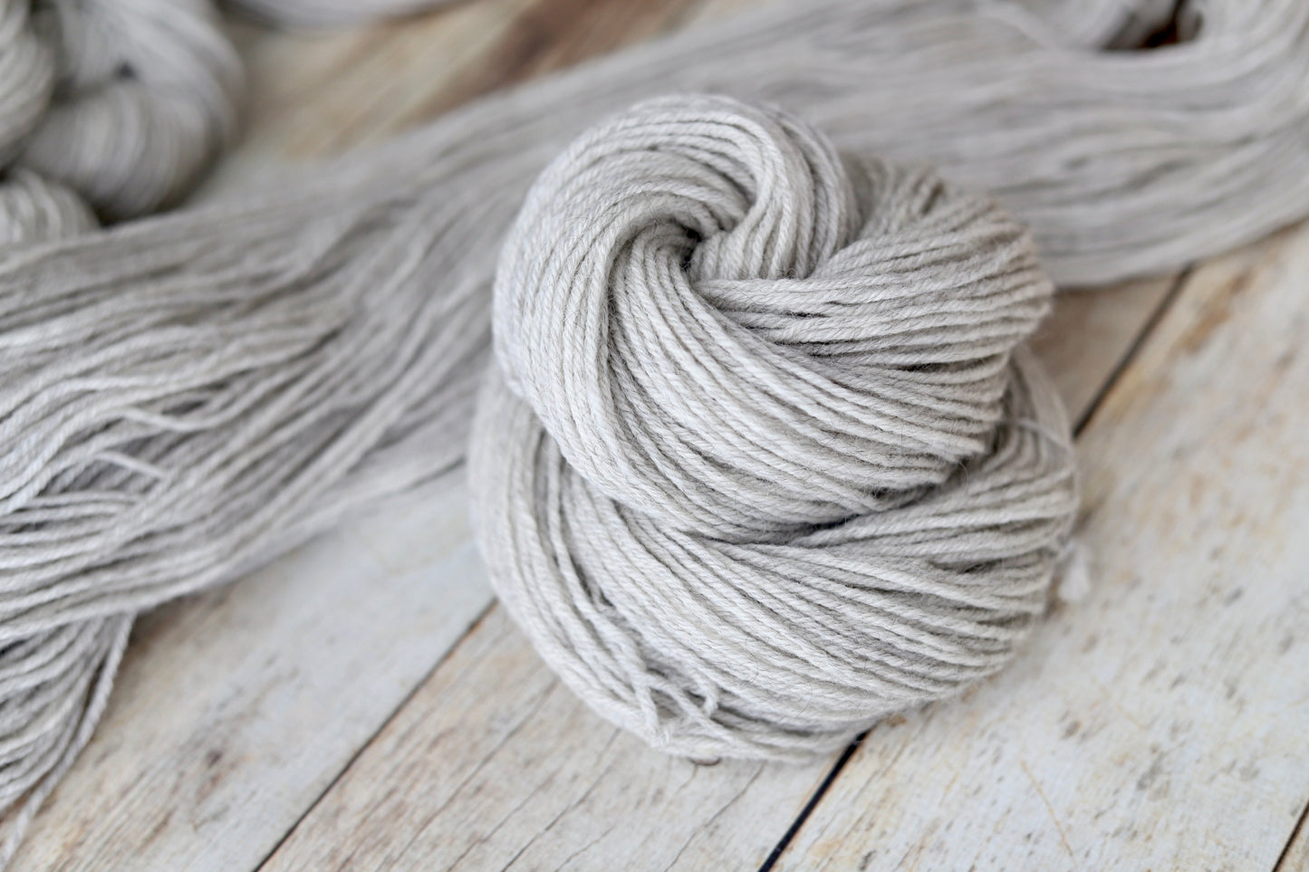 Corriedale/Gotland Yarn | Natural Gray
