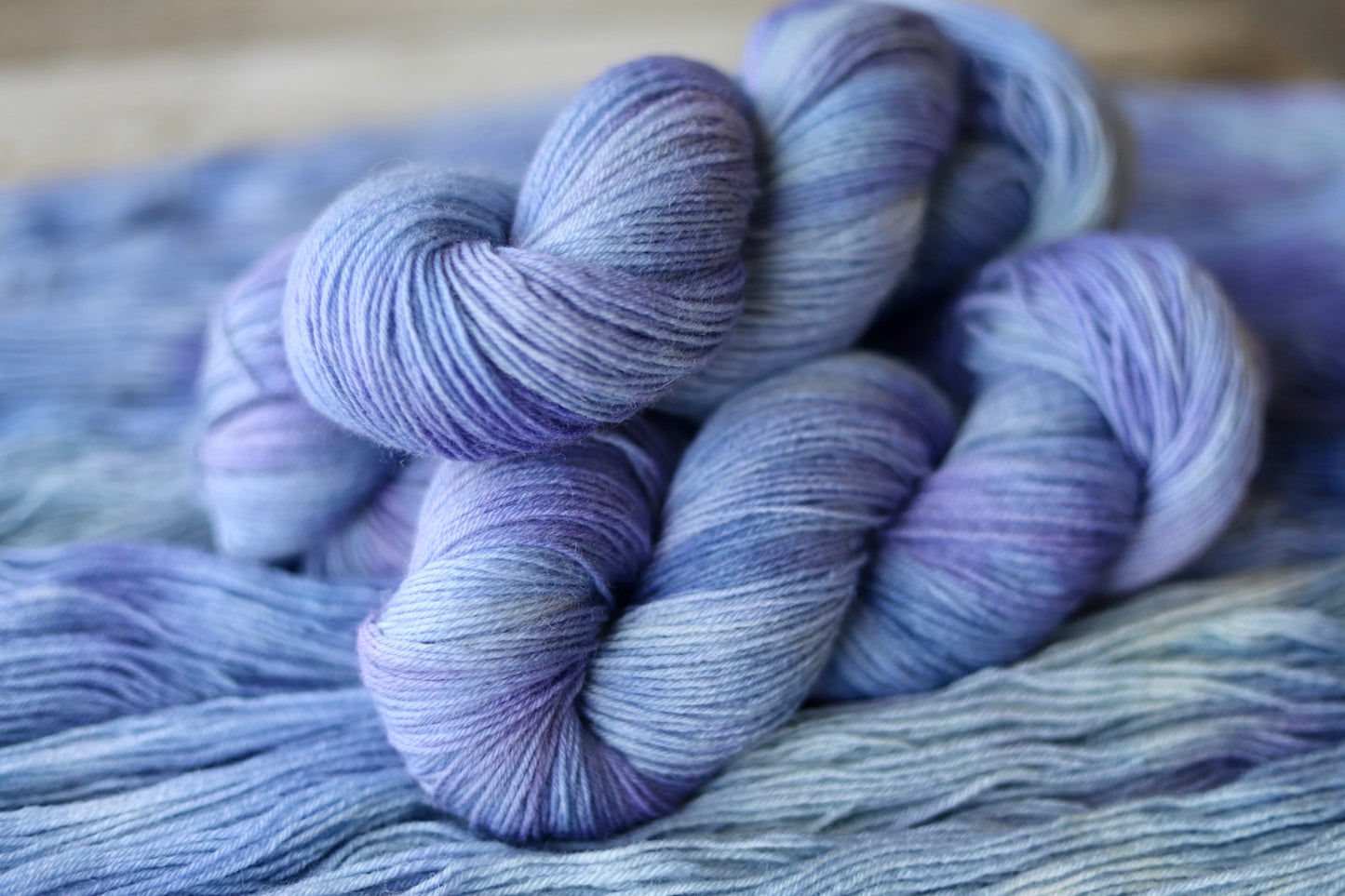 Hydrangea Hand Dyed Yarn