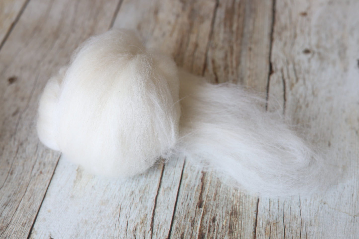 Angora and Merino Roving