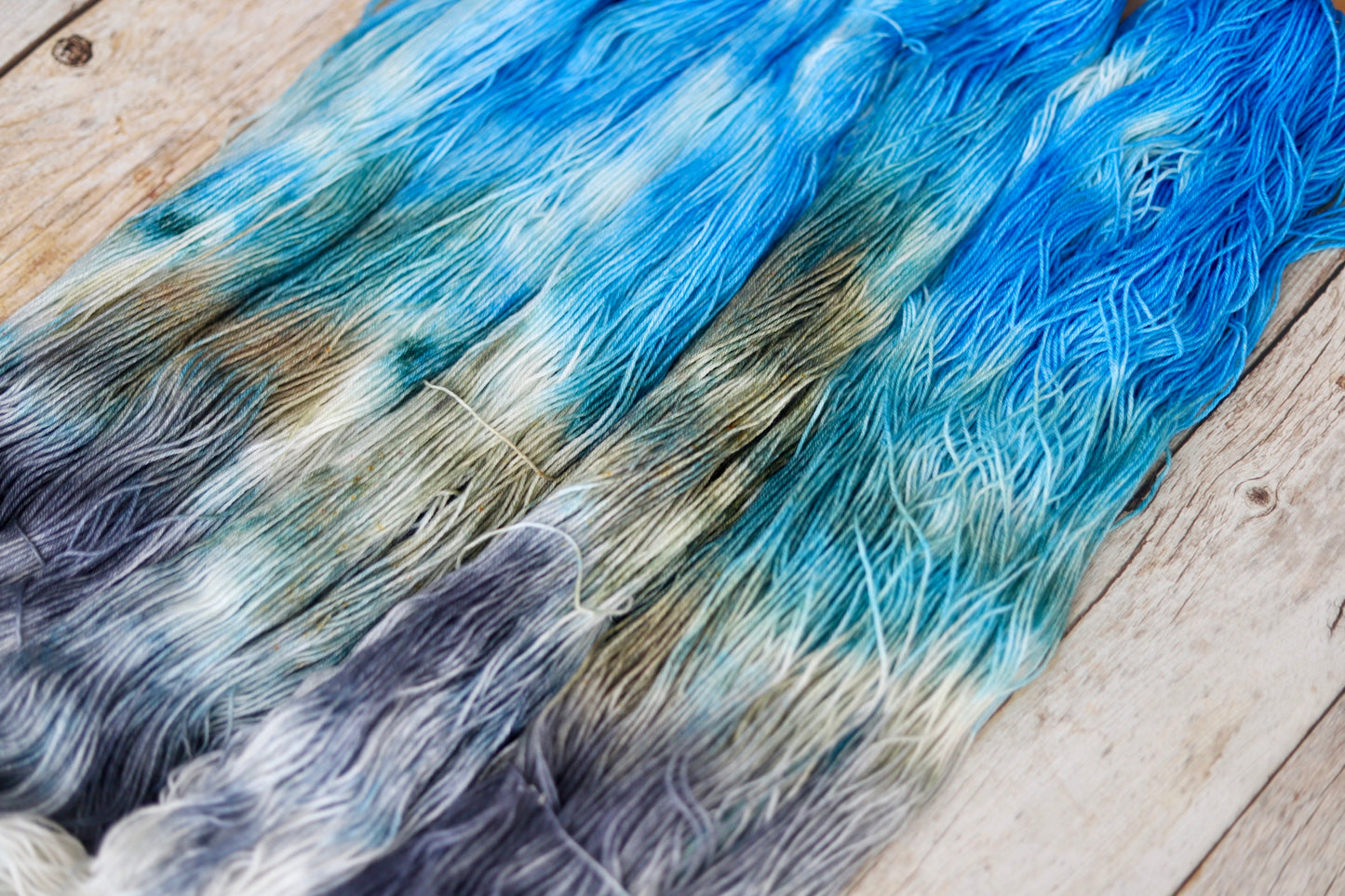 Mountain Range Hand Dyed Yarn