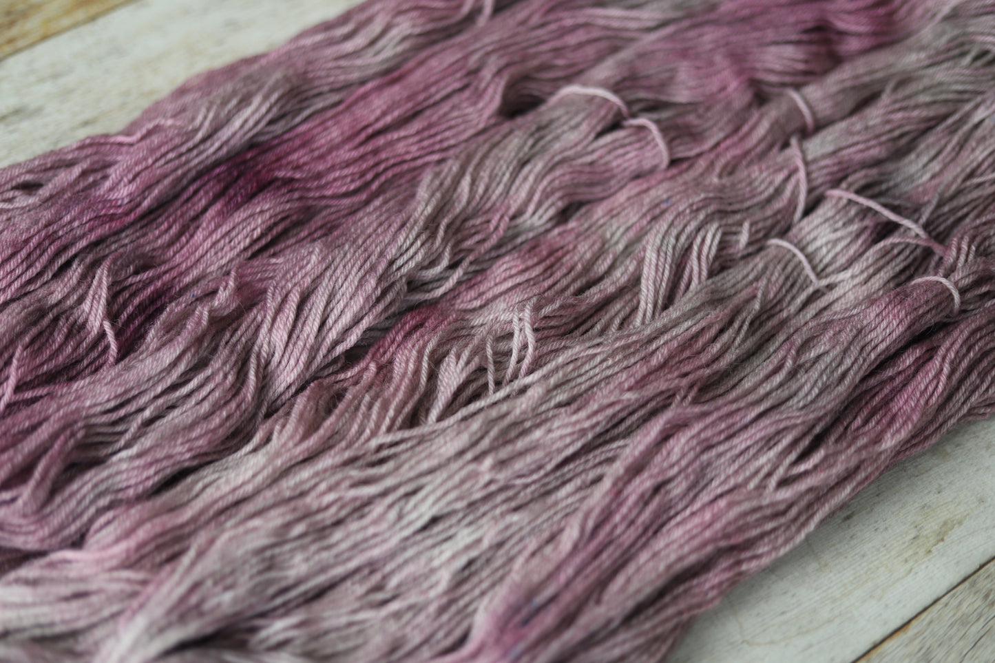 Evening Blush Hand Dyed Yarn