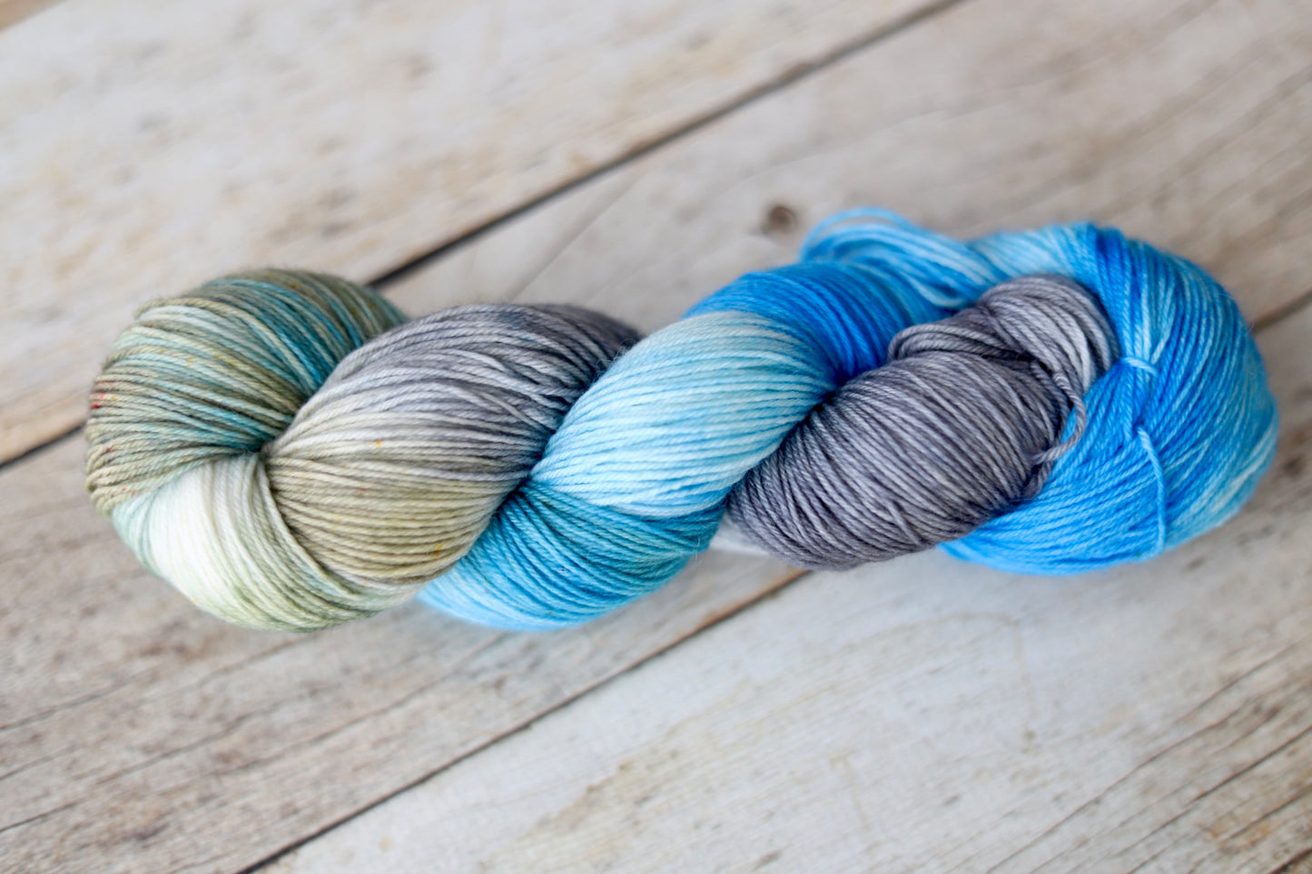 Mountain Range Hand Dyed Yarn