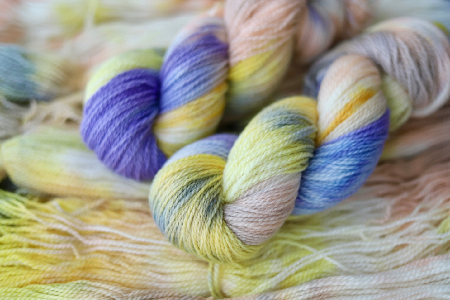 Sunset Hand Dyed Yarn