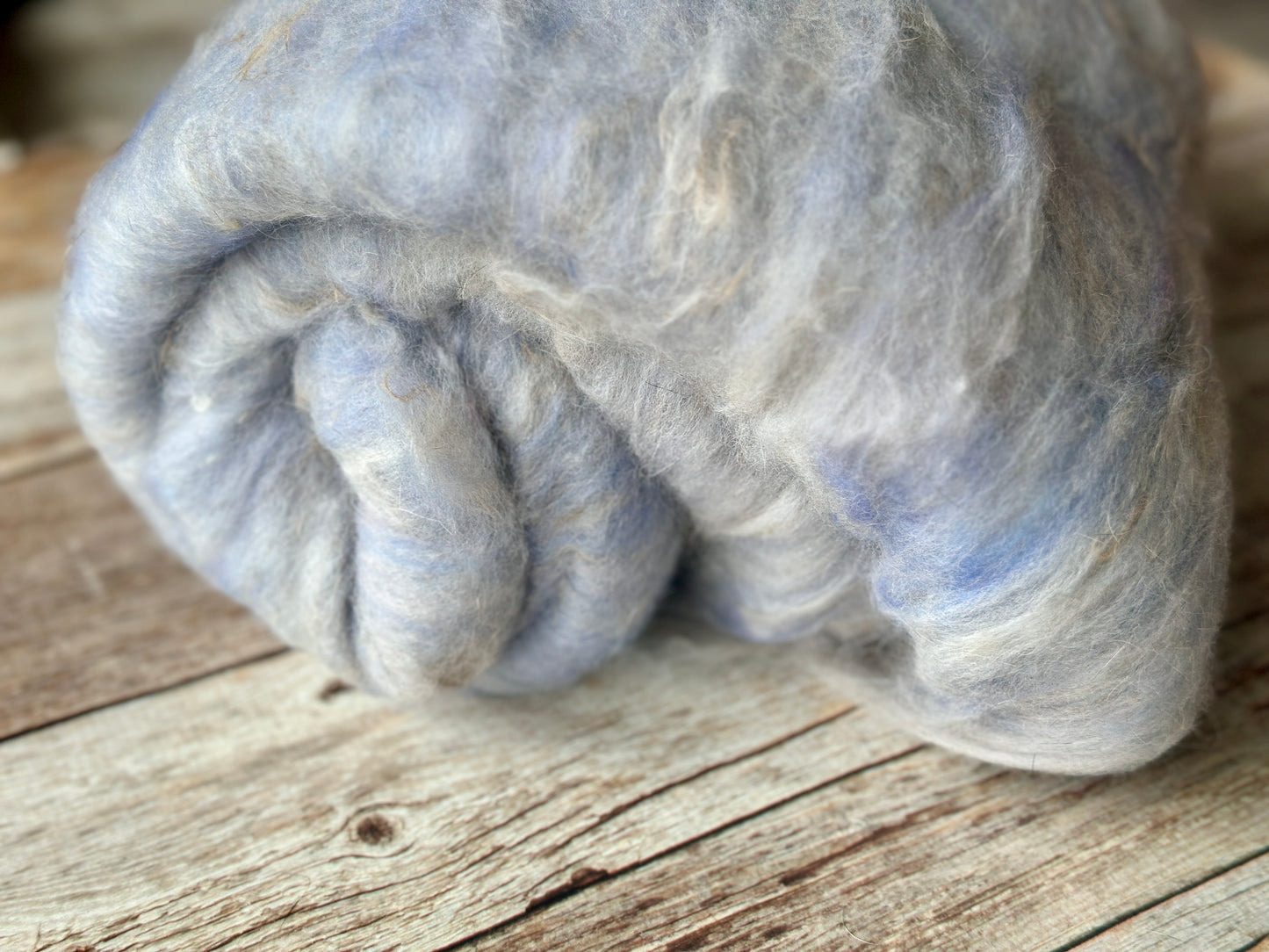 Angora, Finn, and Merino Batt