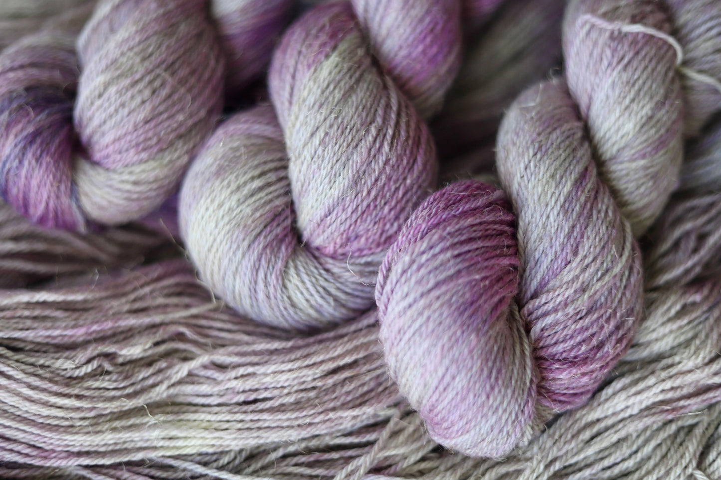 Sweet Pea Hand Dyed Yarn