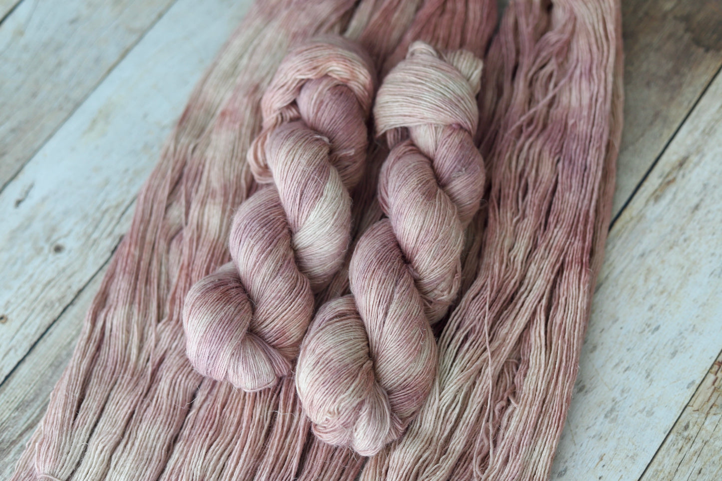 Vintage Rose Hand Dyed Yarn