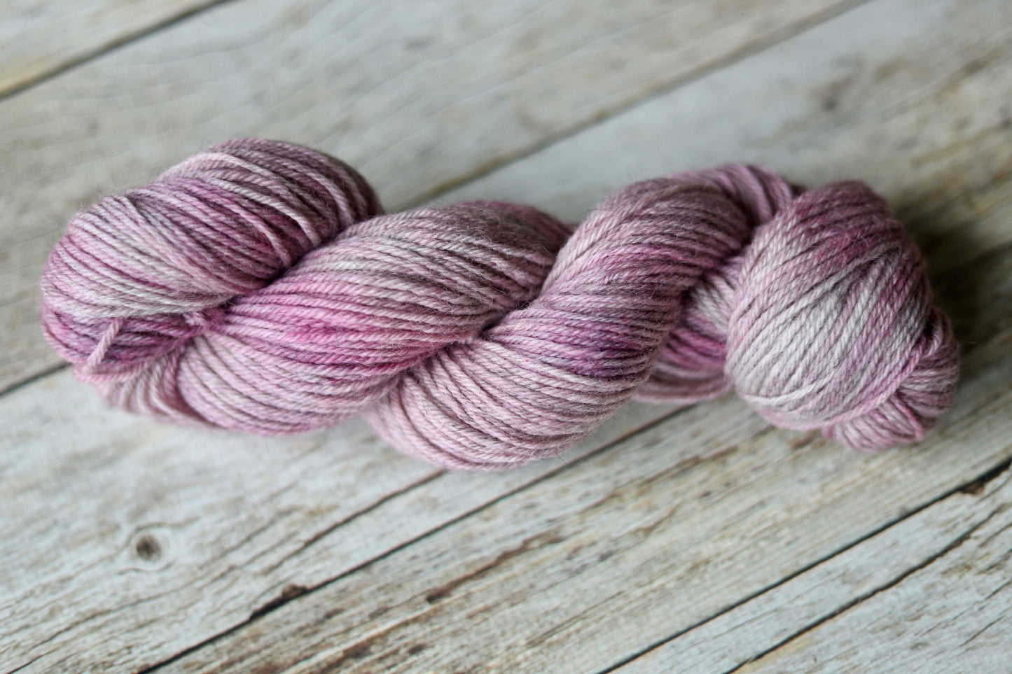 Evening Blush Hand Dyed Yarn