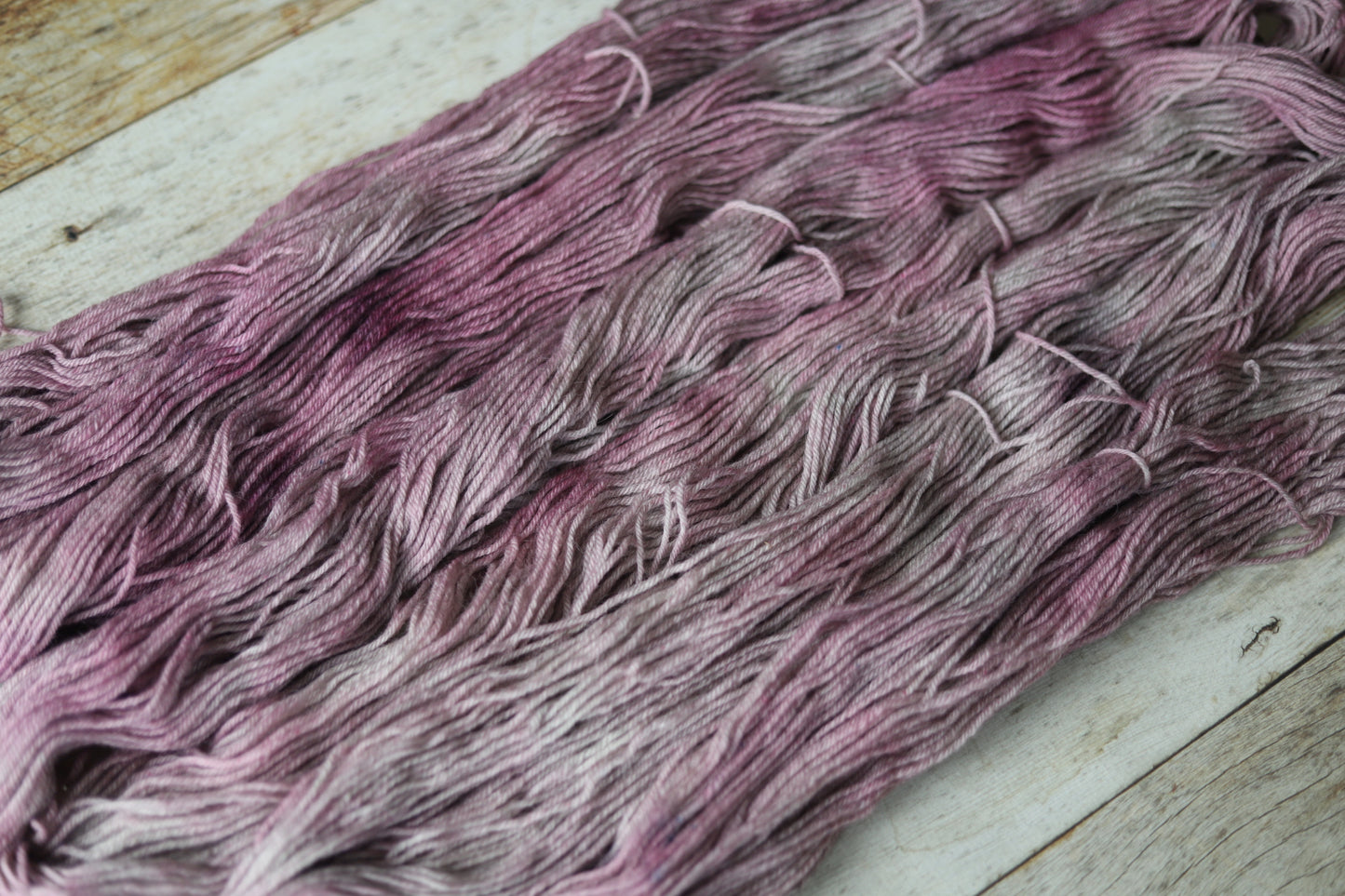 Evening Blush Hand Dyed Yarn