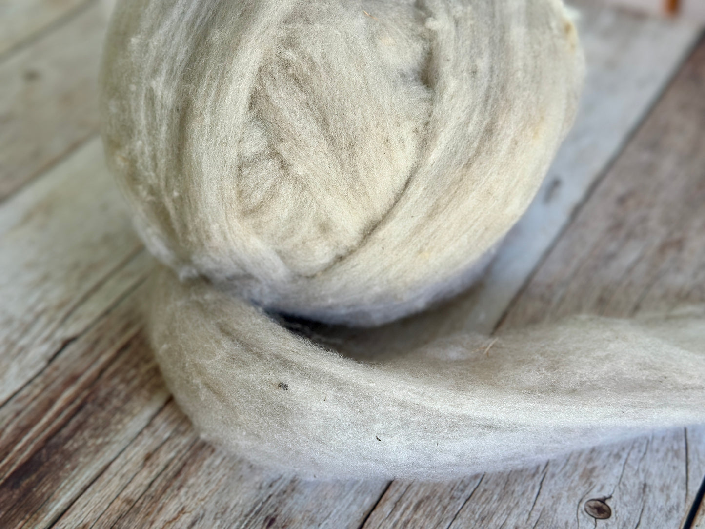 Cora’s CVM Wool Roving