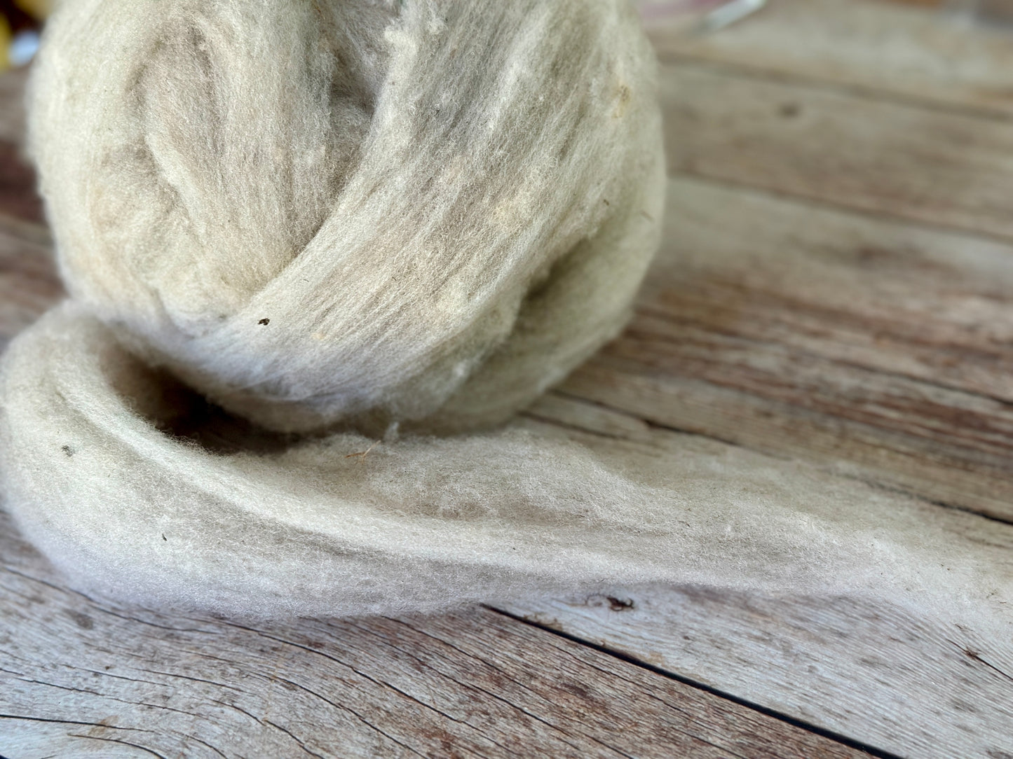 Cora’s CVM Wool Roving
