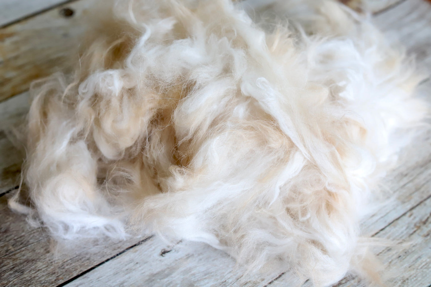 Fawn Angora Fiber