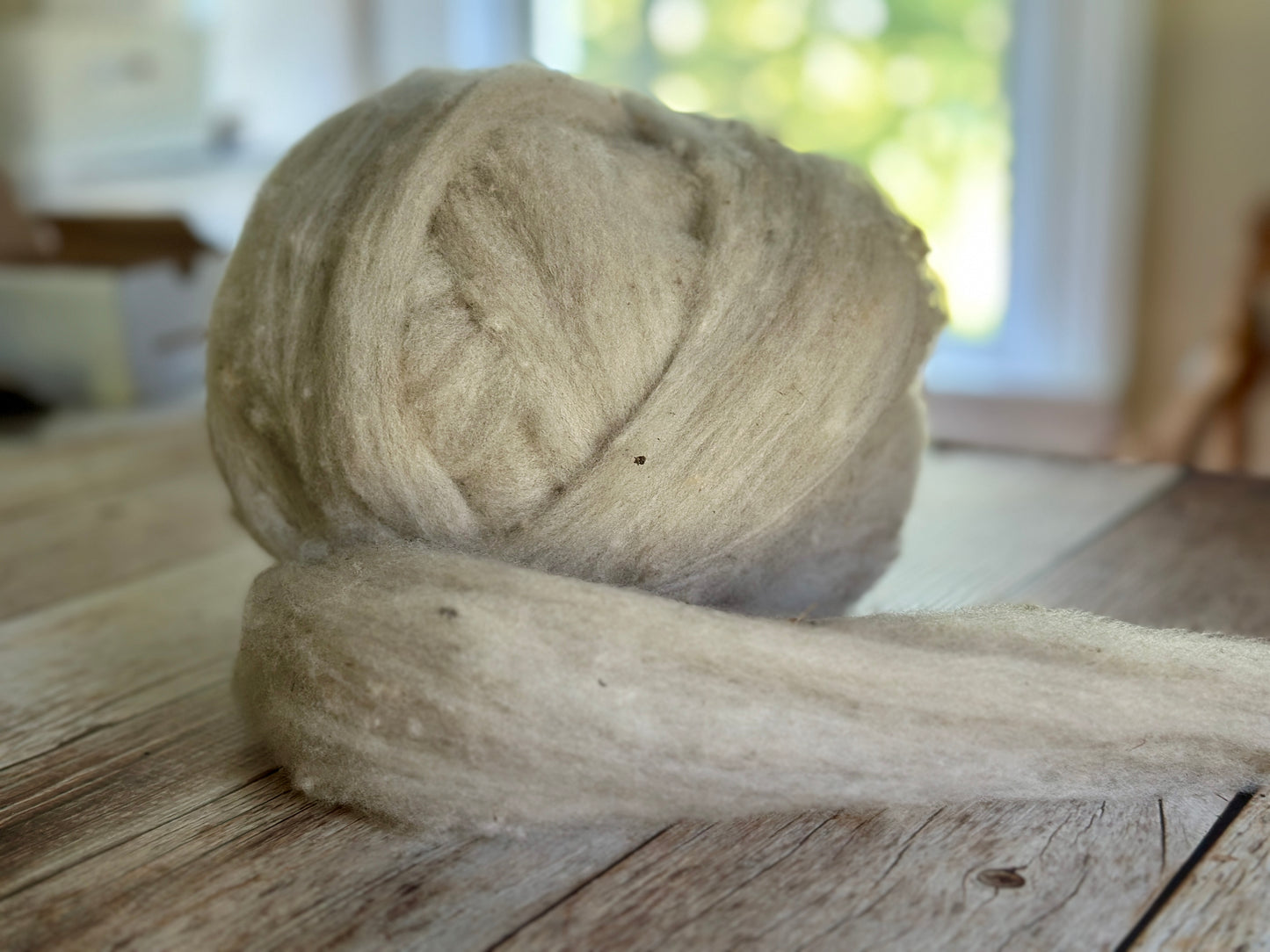 Cora’s CVM Wool Roving