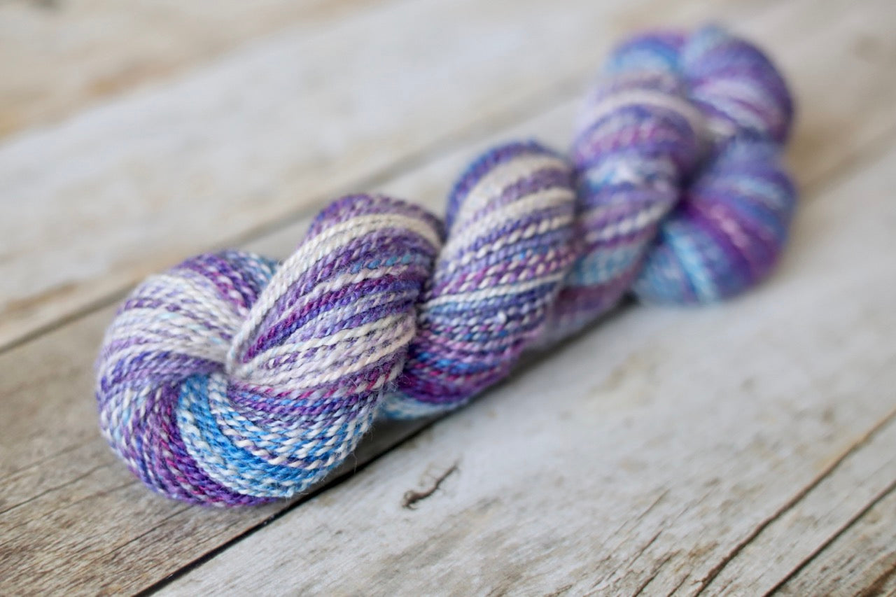 Purple Ice Wool Yarn
