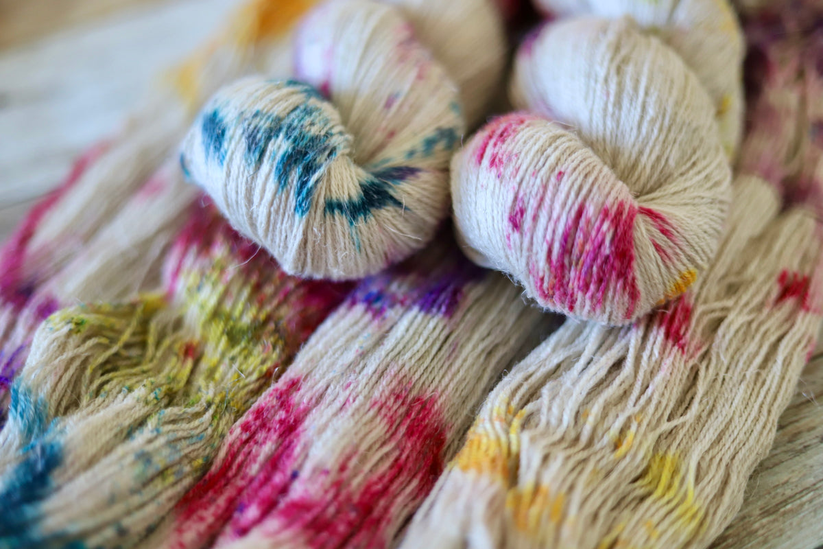 Confetti Cake Hand Dyed Yarn
